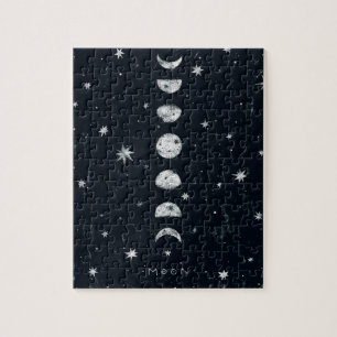 Phases of the moon jigsaw puzzle