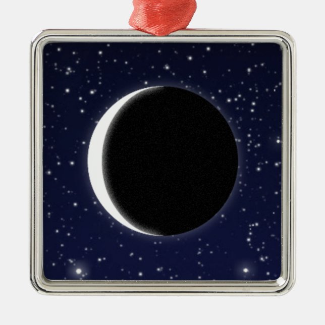 Phases of the Moon Metal Tree Decoration (Front)