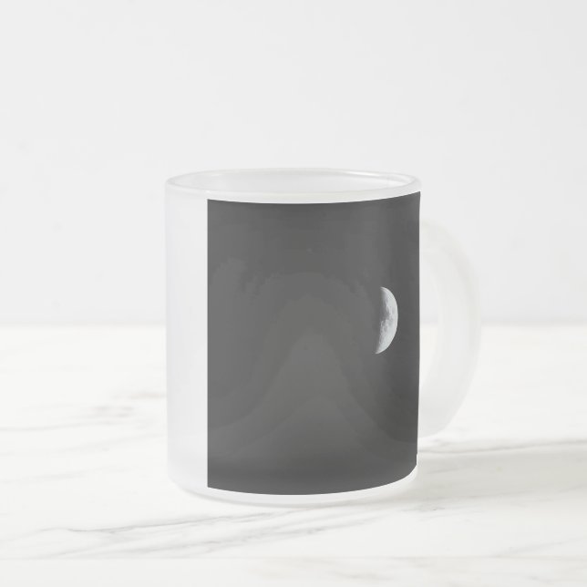 Phases of the moon on a coffee mug  (Front Right)