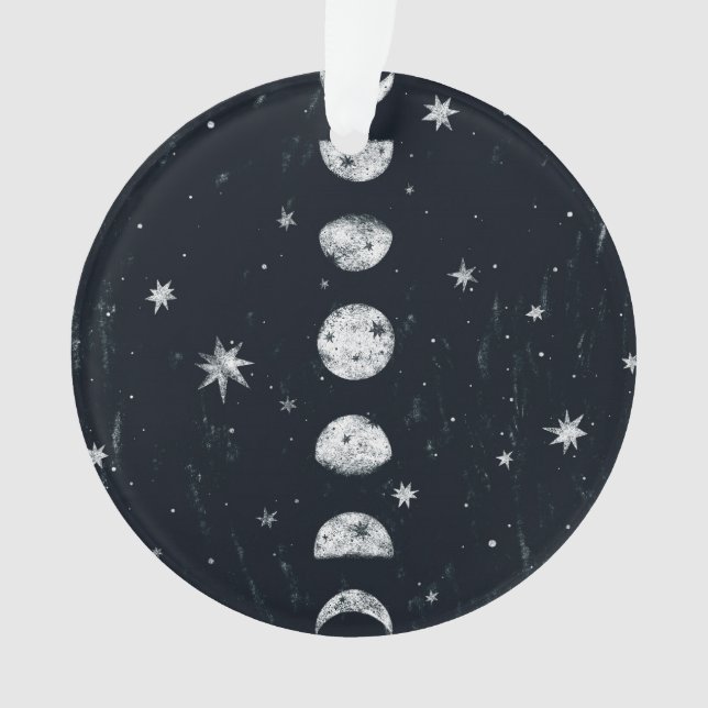 Phases of the moon ornament (Front)