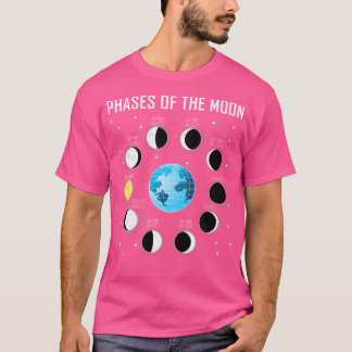 Phases Of The Moon Shirt Moon Phase Shirt Space