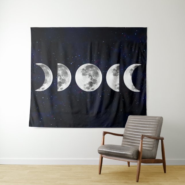 Phases of the Moon Tapestry (In Situ (Horizontal))