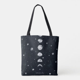 Phases of the moon Tote Bag