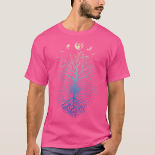 Phases Of The Moon Tree Of Life Shirt Gift For Men
