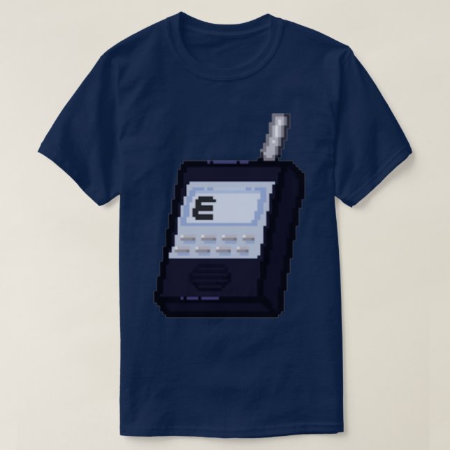 Phasmophobia Spirit Box quotEquot T-Shirt (Design Front)