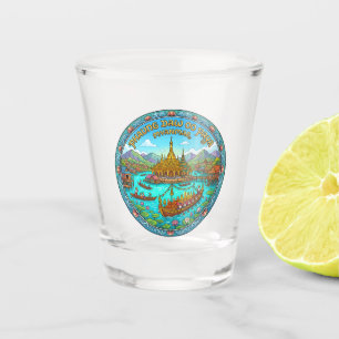 Phaung Daw Oo Paya Myanmar Shot Glass