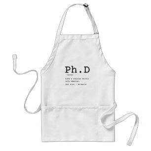 PhD definition philosophy doctor dissertation Standard Apron