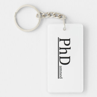 PhD Keyed Key Ring