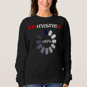 Phd Loading Doctor Graduation Sweatshirt