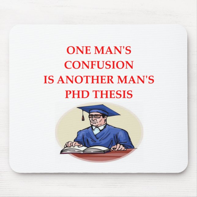 PHD MOUSE MAT (Front)