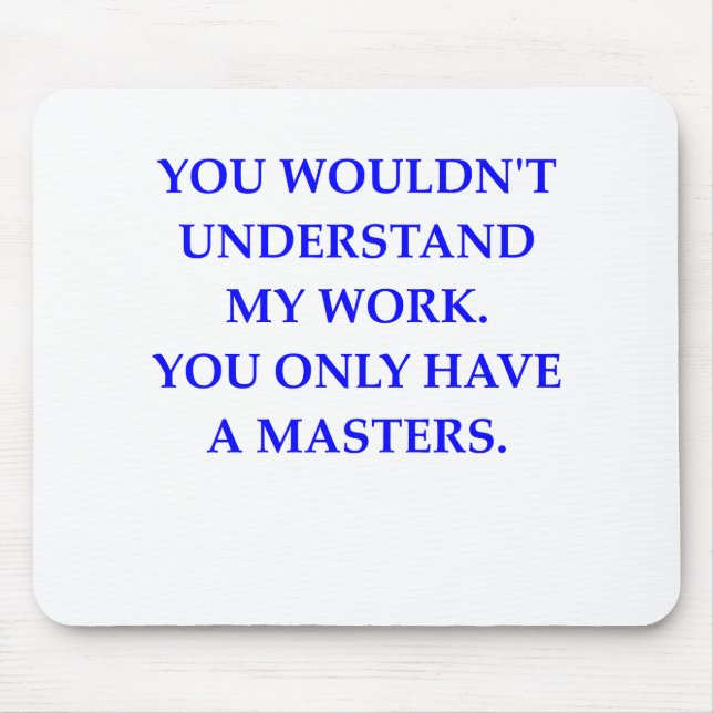 phd mouse mat (Front)