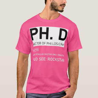 PhD Philosophy 1 T-Shirt
