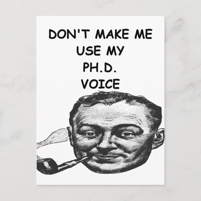 phd postcard (Front)