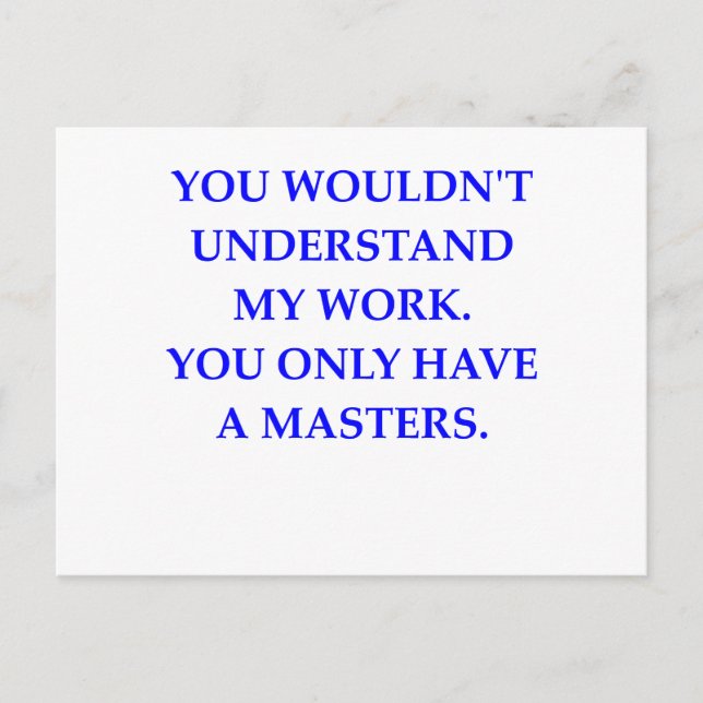 phd postcard (Front)