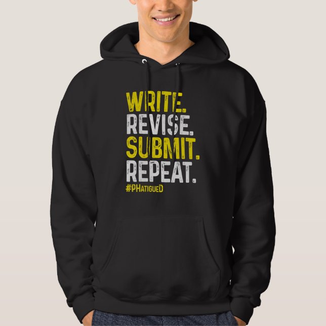 PhD Student Dissertation Doctorate Graduation 18 Hoodie (Front)