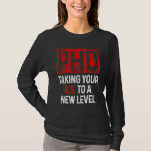 PhD Student Dissertation Doctorate Graduation 49 T-Shirt