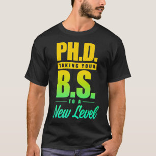 PhD Student Dissertation Doctorate Graduation Prem T-Shirt