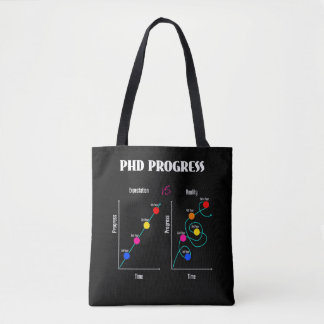 PhD Student Funny Doctorate PsyD EdD School Tote Bag