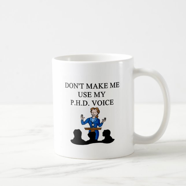 PHD voice Coffee Mug (Right)