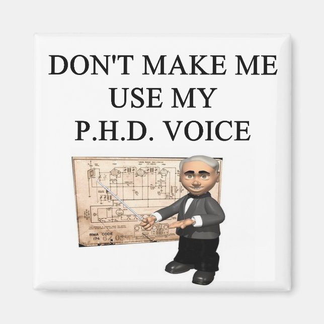 PHD voice Magnet (Front)