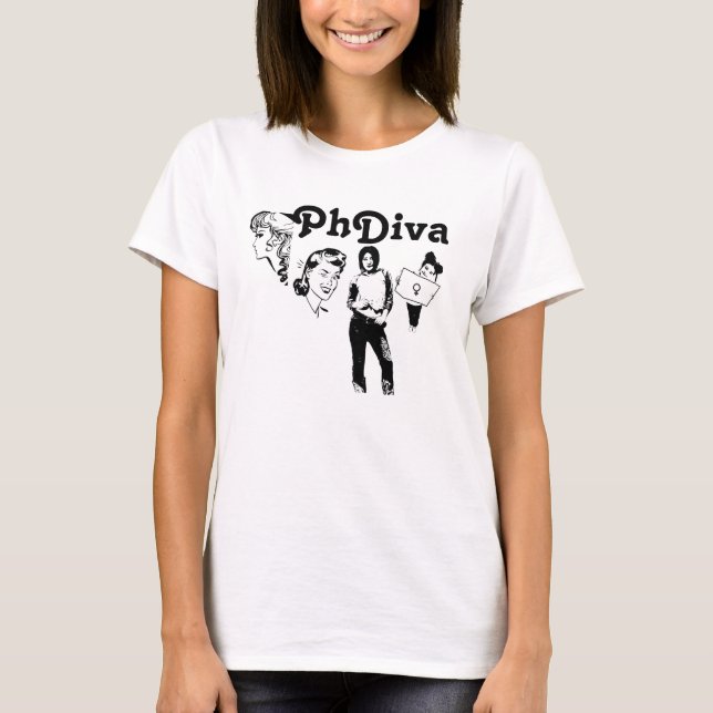 PhDiva T-Shirt (Front)