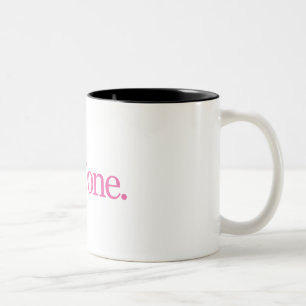 PhDone Pink Two-Tone Coffee Mug