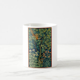 Pheasant Bird in a Tree (by William Morris) Coffee Mug