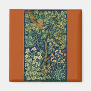 Pheasant Bird in a Tree (by William Morris) Magnet