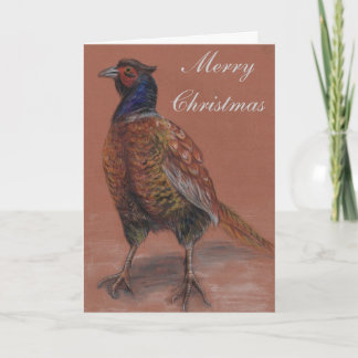 Pheasant British Wildlife Christmas cards