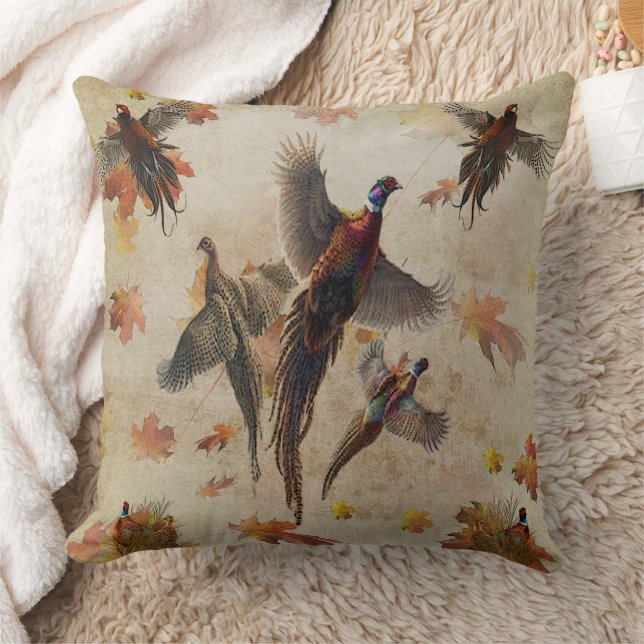 Pheasant  cushion (Blanket)