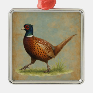 Pheasant design Christmas tree decoration