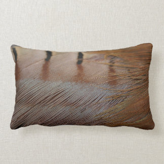 Pheasant Feathers Lumbar Cushion