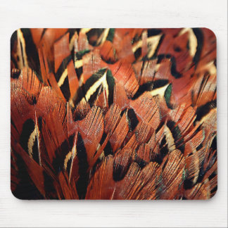 Pheasant Feathers Mouse Mat