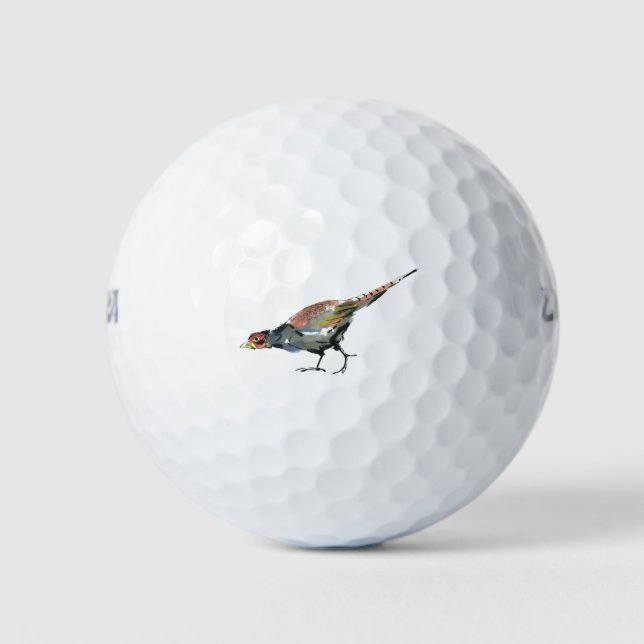 Pheasant Golf Balls (Front)