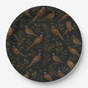 Pheasant Heritage Paper Plate