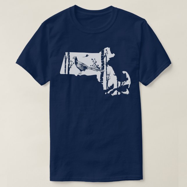 Pheasant Hunting  (13) T-Shirt (Design Front)