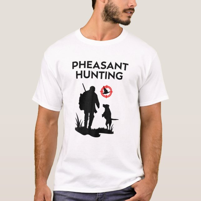 Pheasant Hunting Gear T-Shirt (Front)