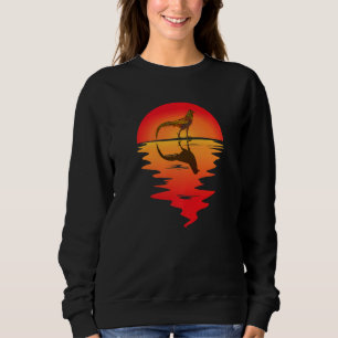Pheasant Hunting Vintage Sunset Pheasant Hunting B Sweatshirt