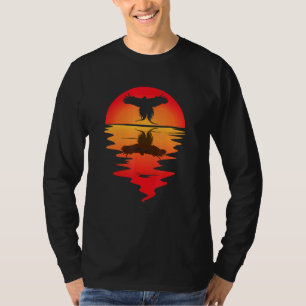 Pheasant Hunting Vintage Sunset Pheasant Hunting B T-Shirt