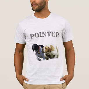 Pheasant Hunting with Pointers, Art       T-Shirt