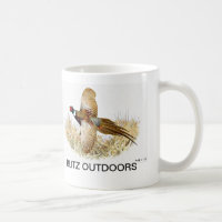 "Pheasant in Flight" Coffee Mug by Blitz Outdoors