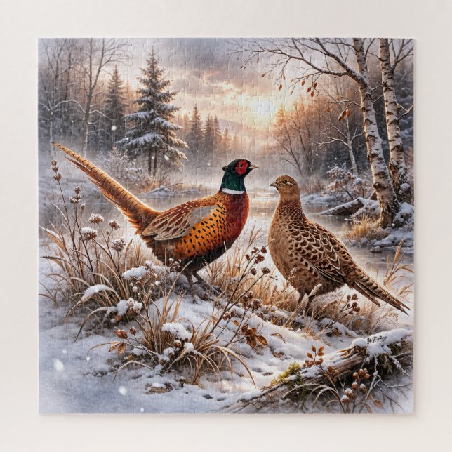 Pheasant  jigsaw puzzle (Vertical)