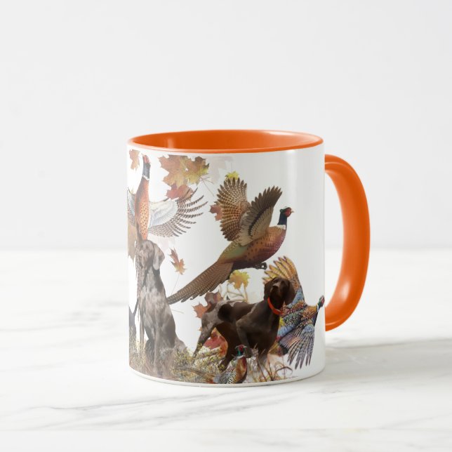 Pheasant  mug (Front Right)