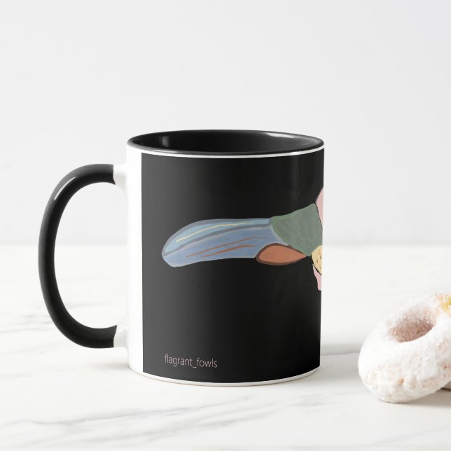 Pheasant Mug (With Donut)