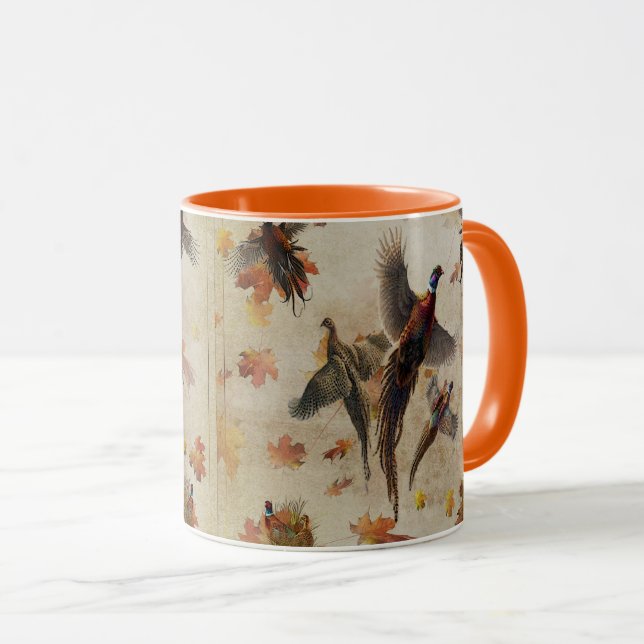 Pheasant  mug (Front Right)