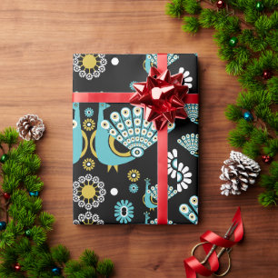 Pheasant Peacock Art Wrapping Paper
