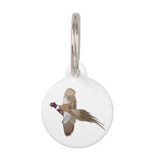 Pheasant Pet Tag