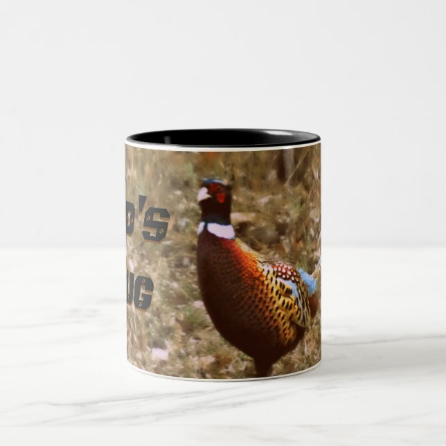Pheasant Photo Coffee Mug (Center)