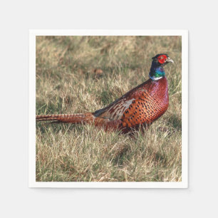 Pheasant Photo Napkin