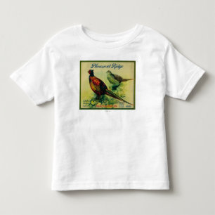 Pheasant Ridge Apple Crate Label Toddler T-Shirt
